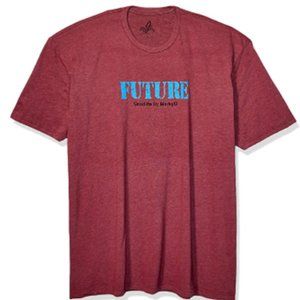 Marky G apparel Men's 6410-future HEATHER MAROON Size MEDIUM